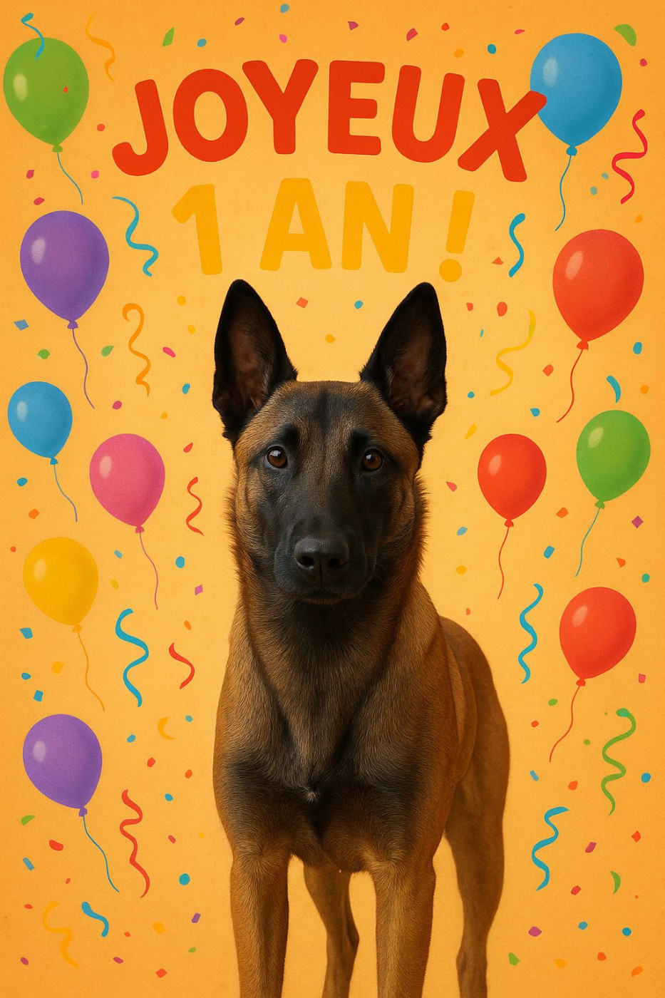 1 an le 19 octobre 2025 pour les chiots PUMA / NEO !